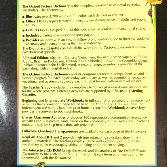 The Oxford Picture Dictionary English/Vietnamese All in Color (1998) - Picture 10 of 10